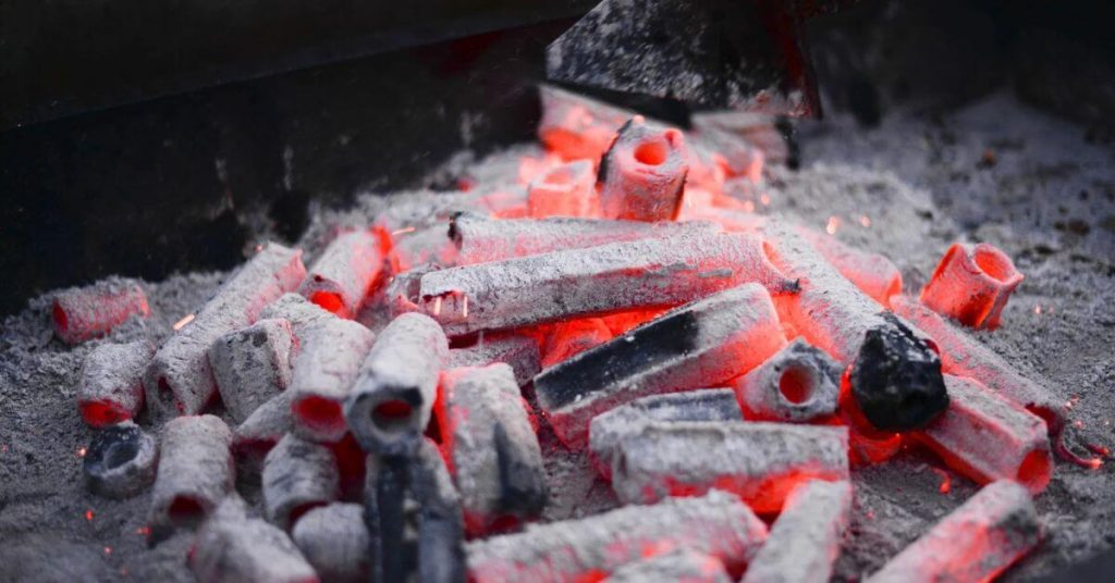 charcoal briquette
